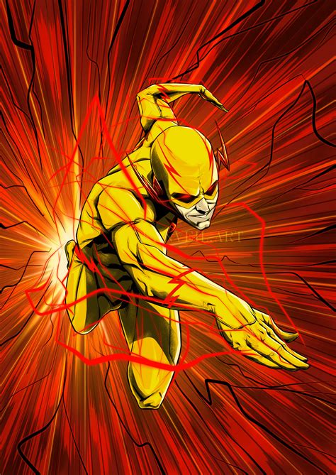 reverse flash art